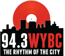 94.3 WYBC Logo